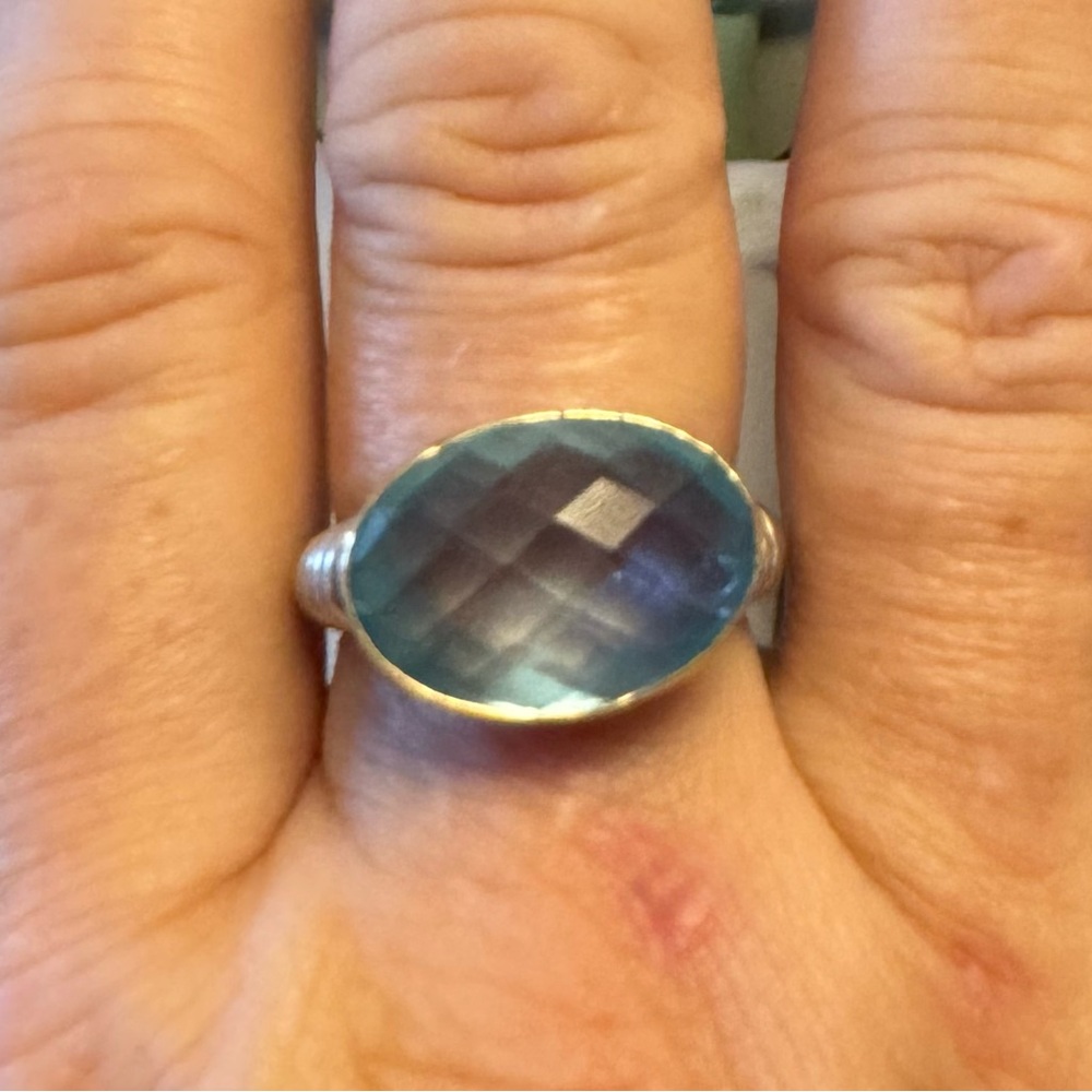 Blue Topaz ring